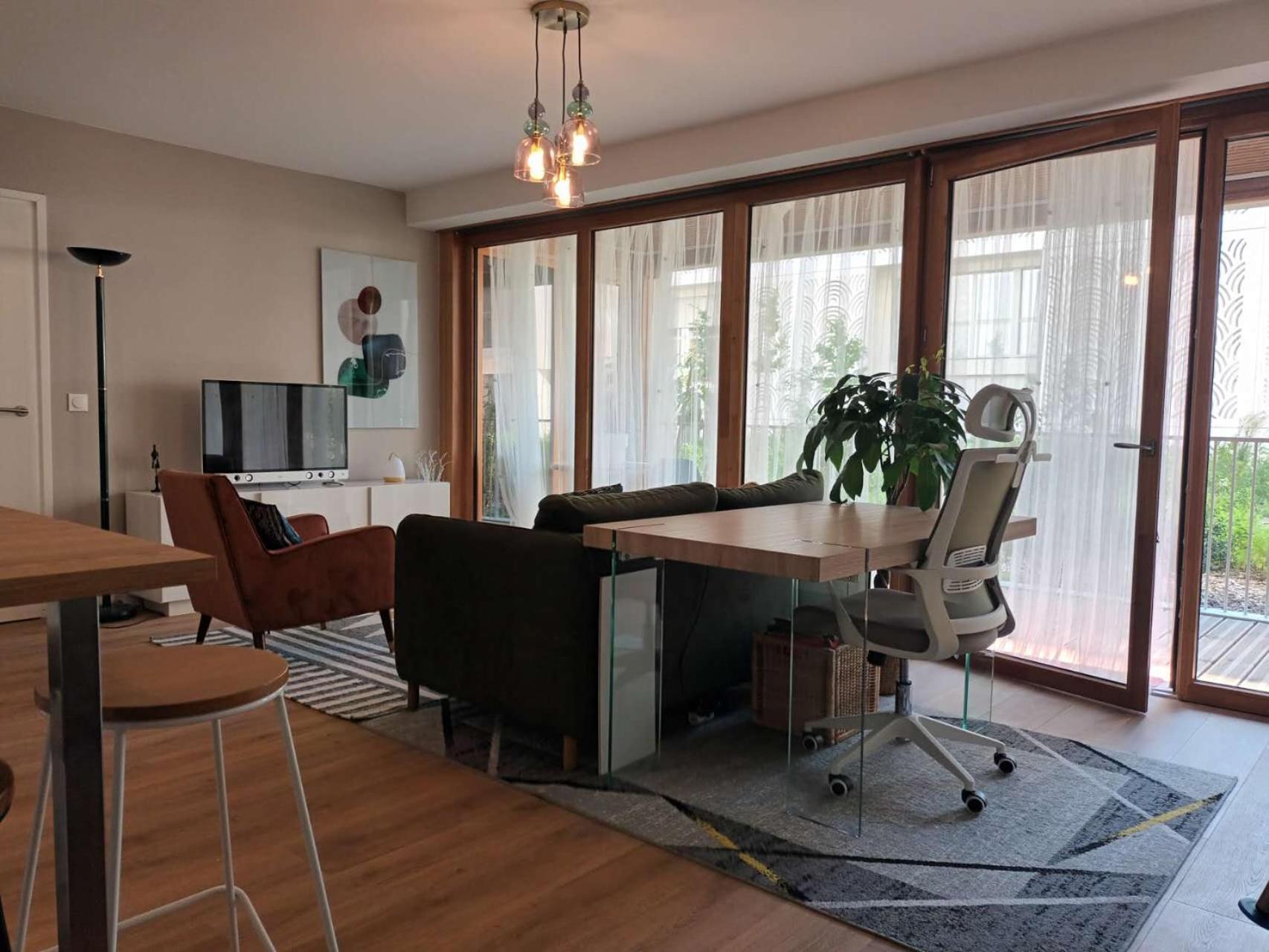 Saint Jean Gare Bel T3 Appartement Free Parking Bordeaux Bagian luar foto